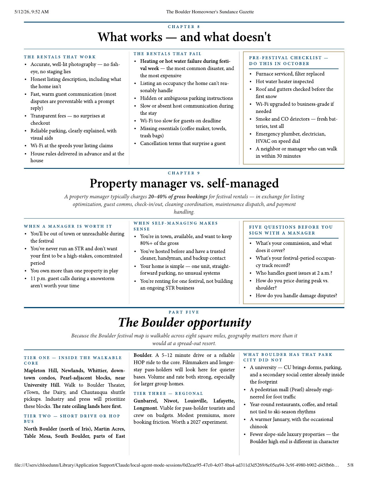 Vol. I, page 5